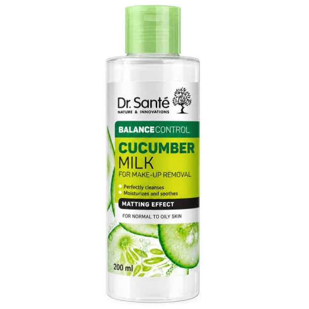 Picture of Γαλάκτωμα ντεμακιγιάζ Dr. Sante Cucumber Balance Control για κανονικές και λιπαρές επιδερμίδες, 200 ml