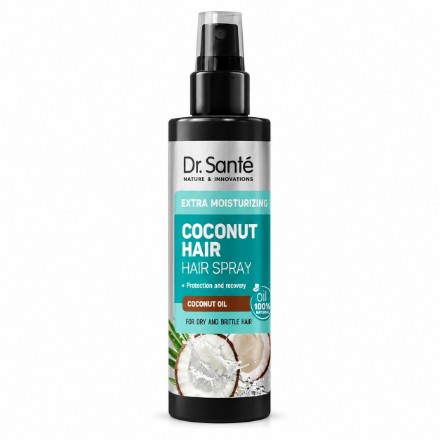 Изображение Спрей для сухих и ломких волос Dr. Sante «Coconut Hair» Экстраувлажнение, 150 мл