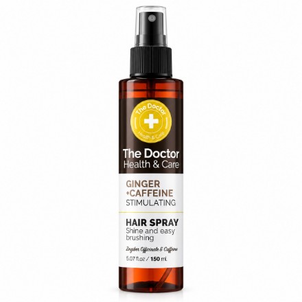 Εικόνα της Τονωτικό σπρέι μαλλιών The Doctor «Καφεΐνη + τζίντζερ», 150 ml