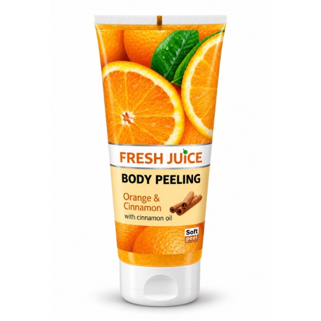 Изображение Пилинг для тела Fresh Juice  «Orange & Cinnamon», 200 мл