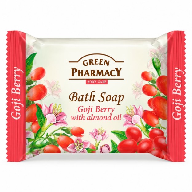 Picture of Σαπούνι Green Pharmacy με εκχύλισμα goji berry & αμυγδαλέλαιο, 100 g
